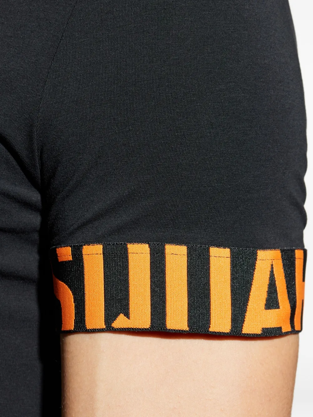 DSQUARED2 logo-detail T-shirt Zwart