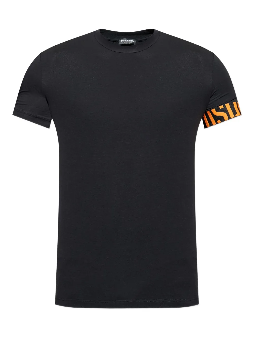 Dsquared2 Logo-detail T-shirt In Black