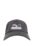 Iceberg embroidered-dog baseball cap - Grey