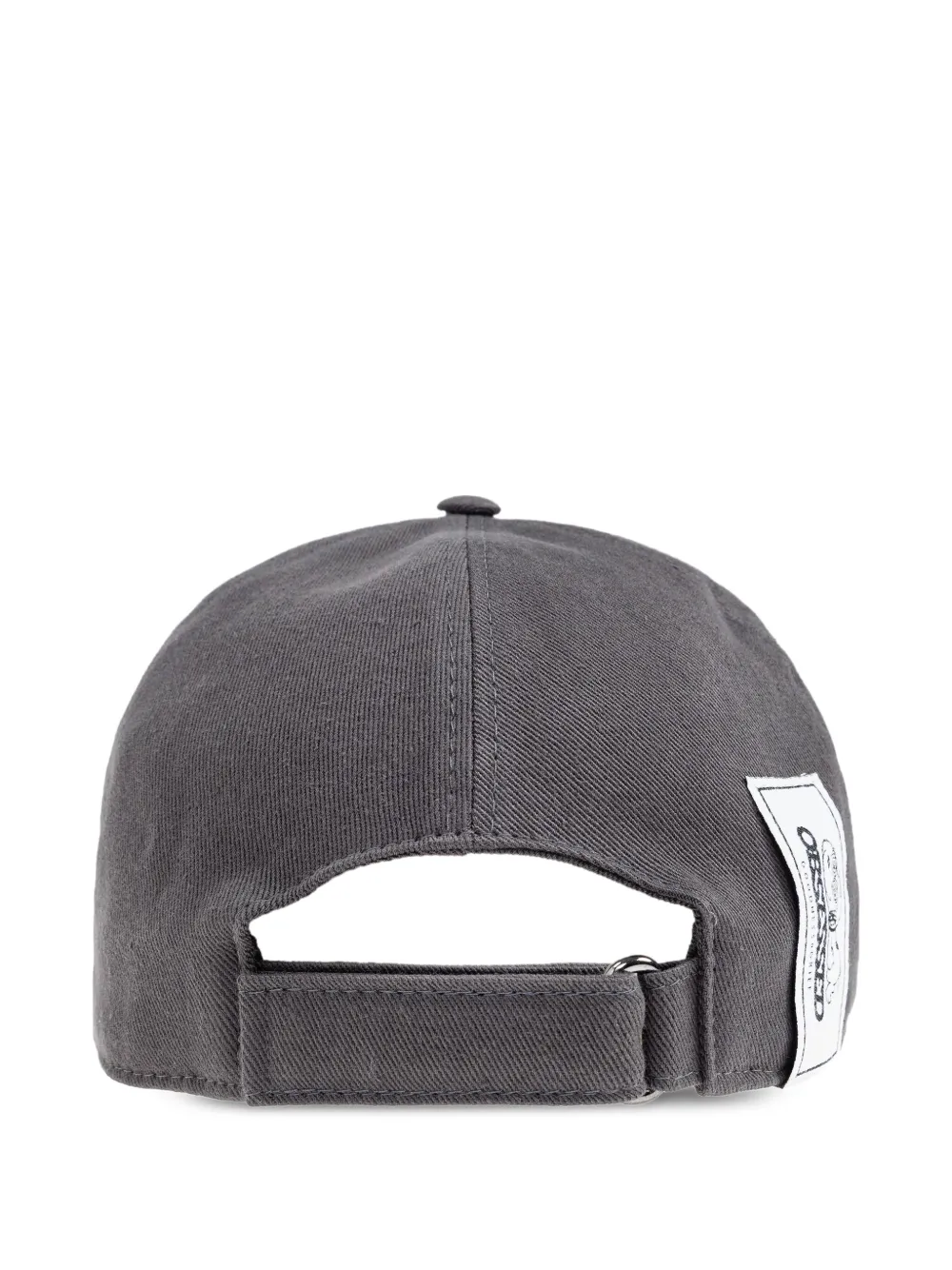 Iceberg embroidered-dog baseball cap - Grijs