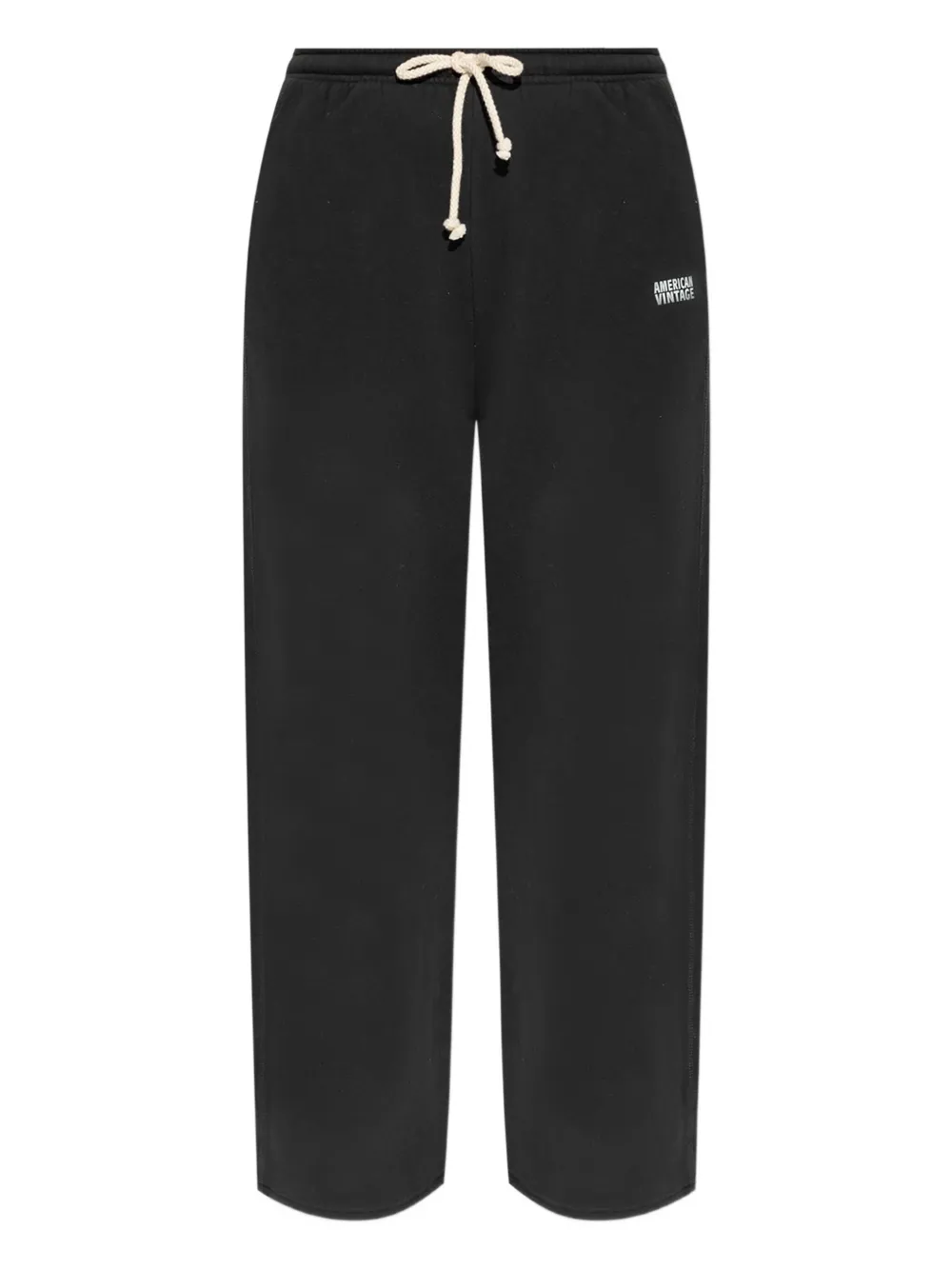 Izubird drawstring logo-print trousers