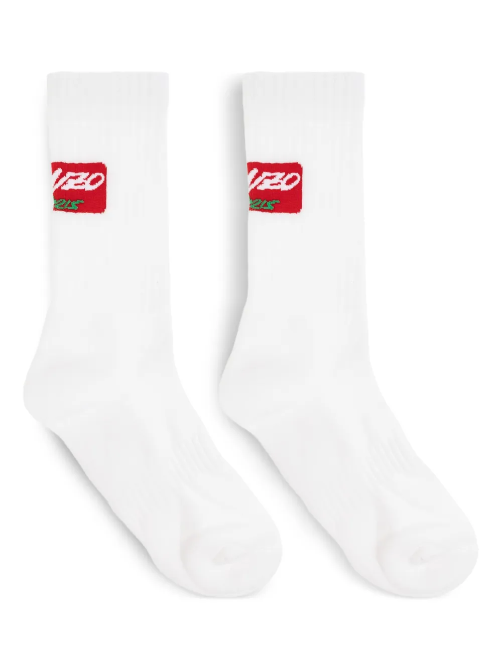 x Futura 2000 logo-patch ribbed socks