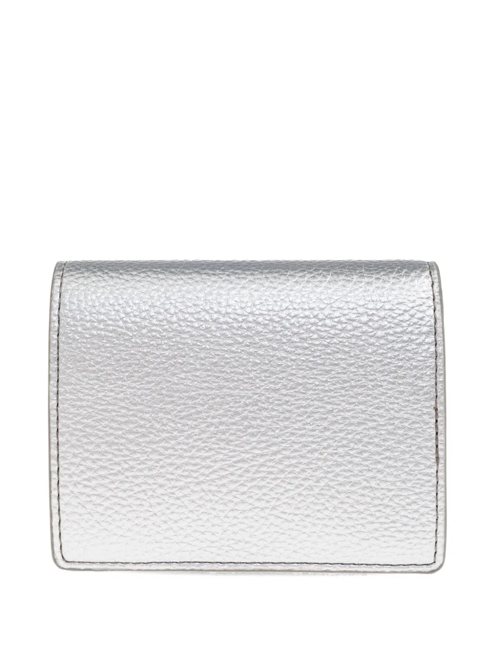 Vivienne Westwood orb-embellished leather wallet Zilver