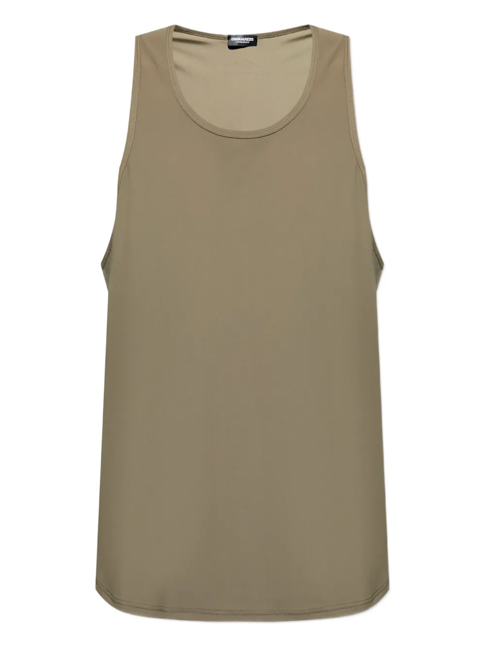 Dsquared2 Racerback Tank Top In Green