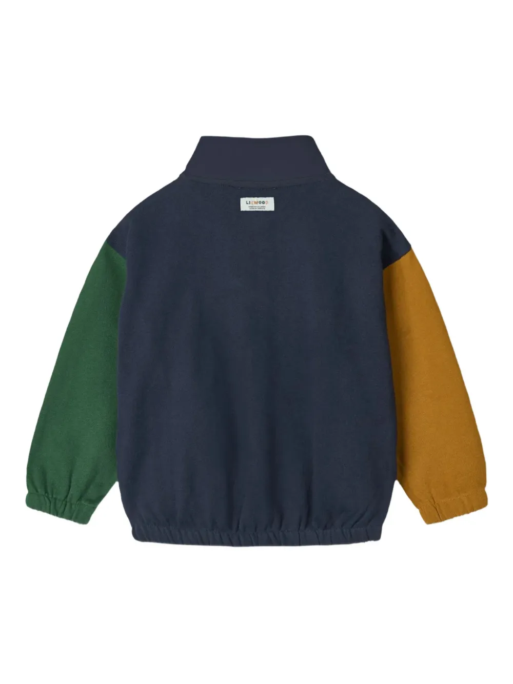 Liewood colour-block zip-up jacket | Boys Bomber Jackets | Image 2