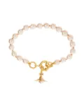 Vivienne Westwood pearl-orb bracelet - White