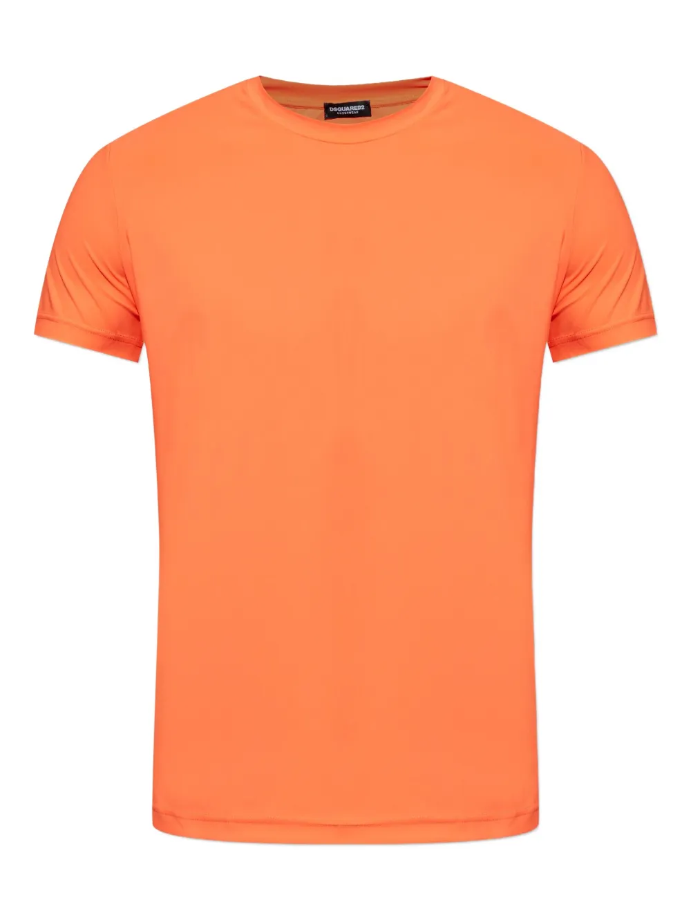 Dsquared2 Icon-print Short-sleeve T-shirt In Orange
