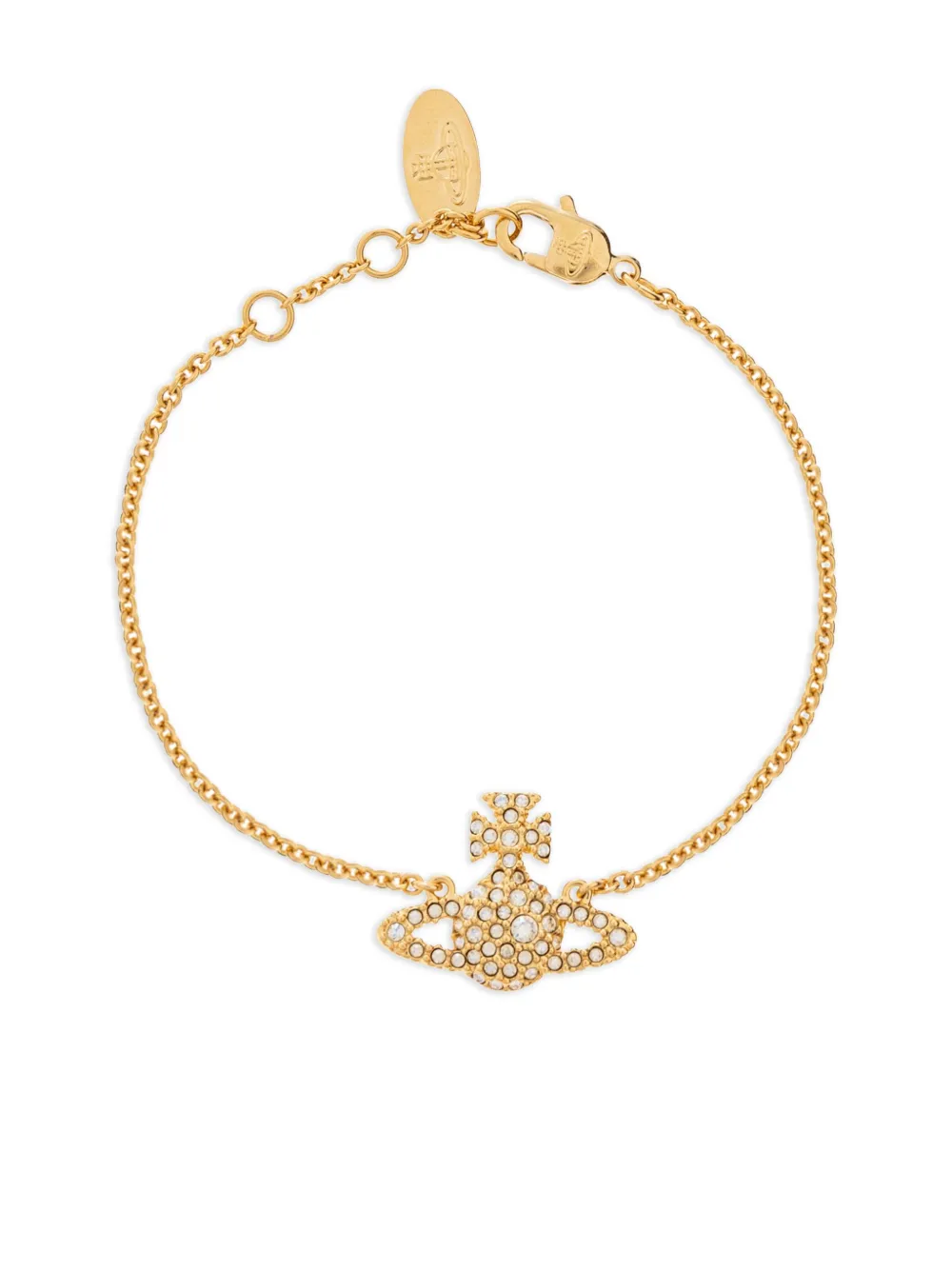 Natalina orb-crystal bracelet