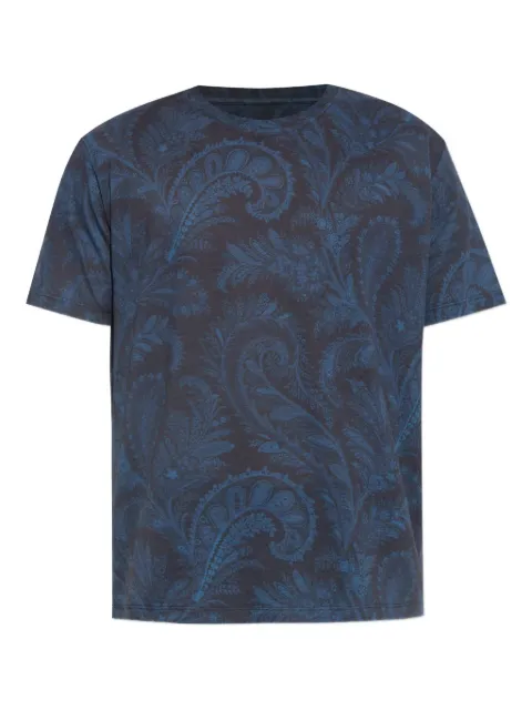 ETRO paisley print T-shirt