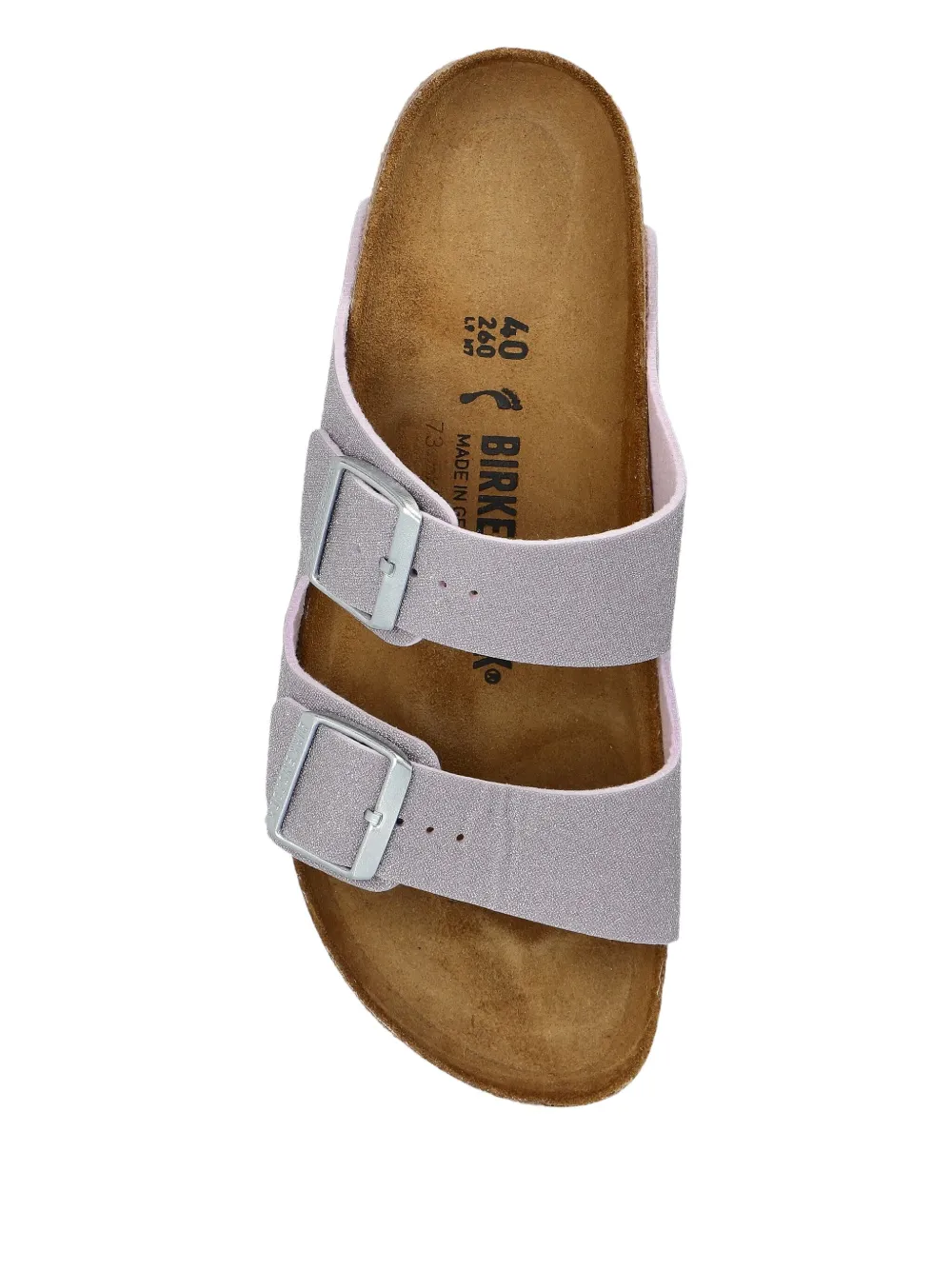 Birkenstock Arizona double-buckle flat sandals Purple