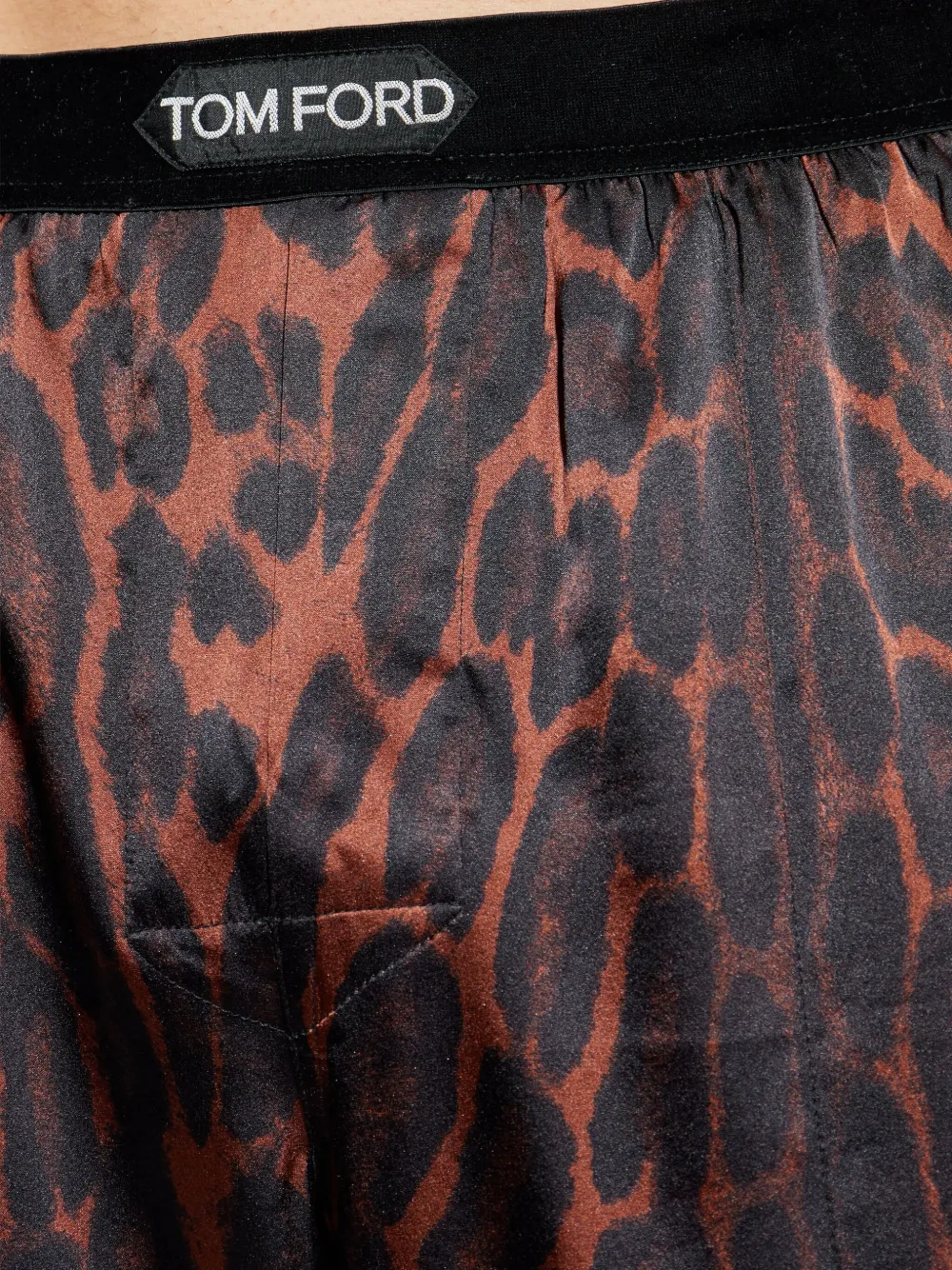 TOM FORD leopard-print sleep pants Bruin