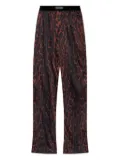 TOM FORD leopard-print sleep pants - Brown