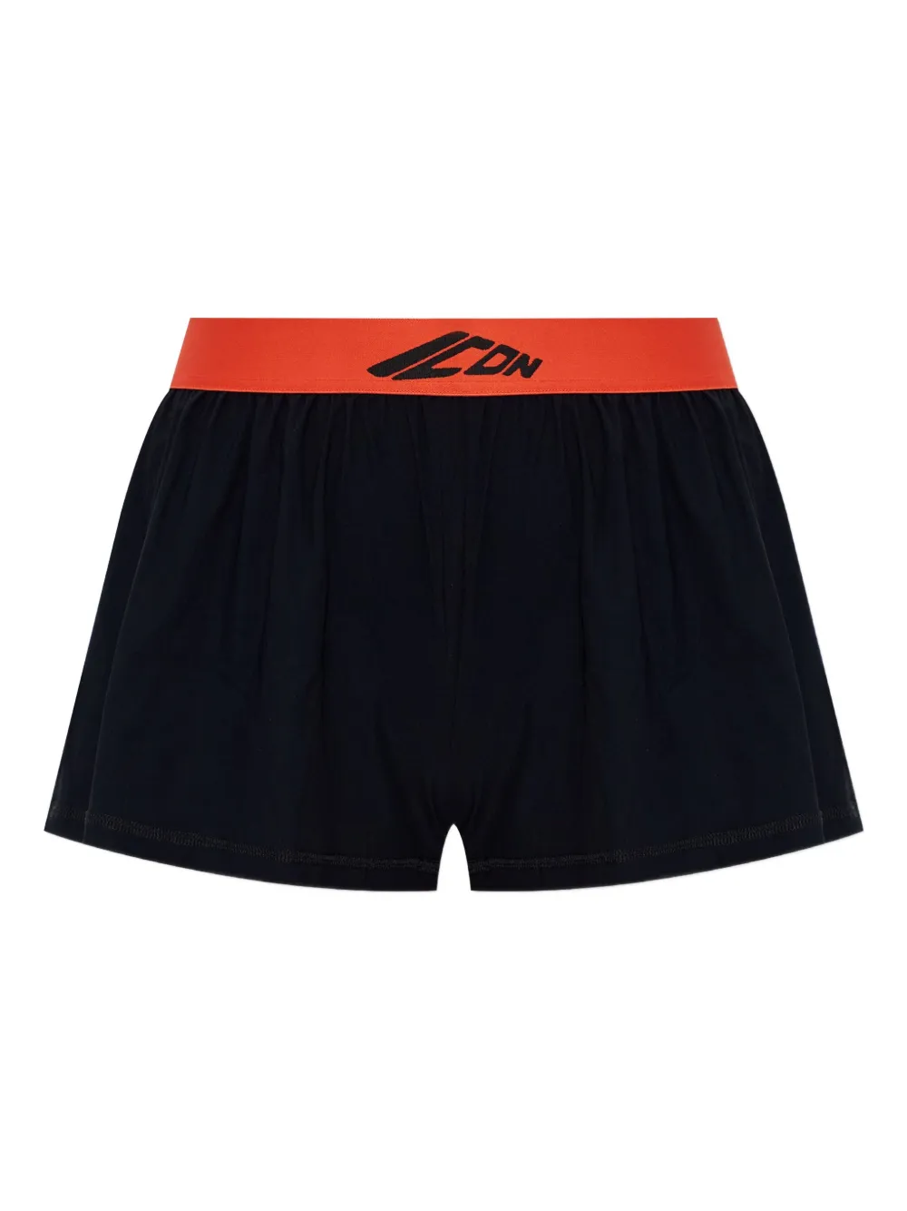 DSQUARED2 Icon verfraaide shorts Zwart