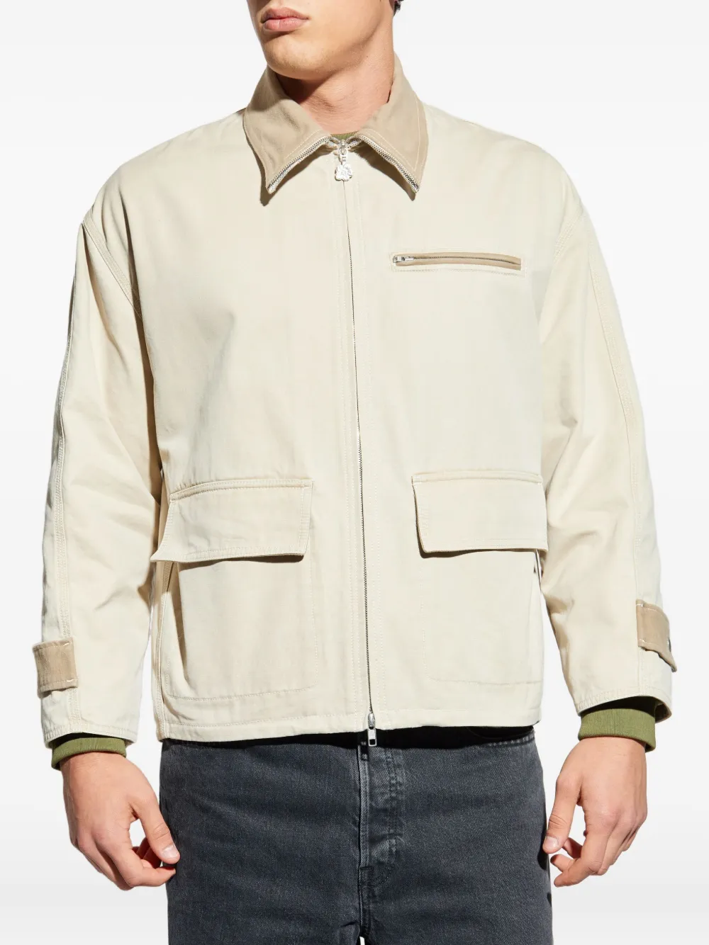 Kenzo Katoenen jack met rits 11