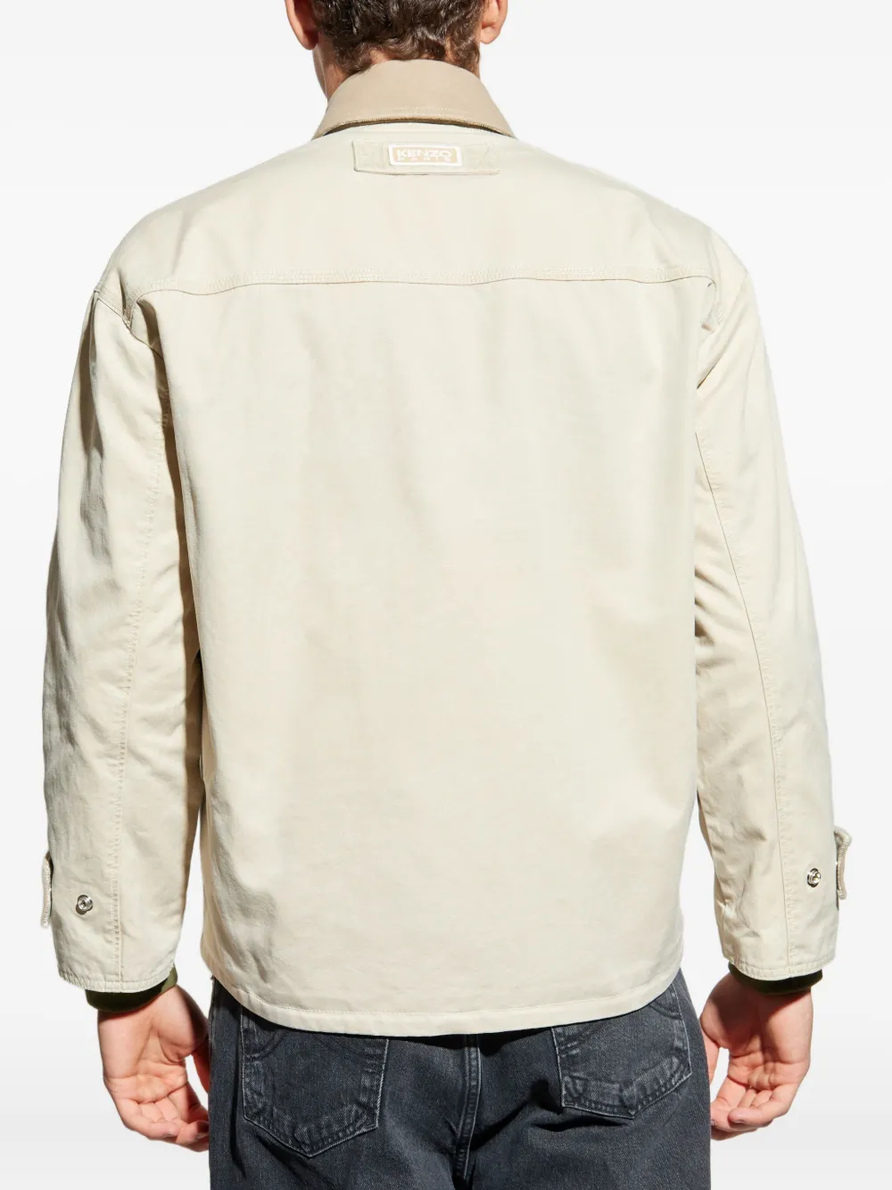 Kenzo Katoenen jack met rits 11
