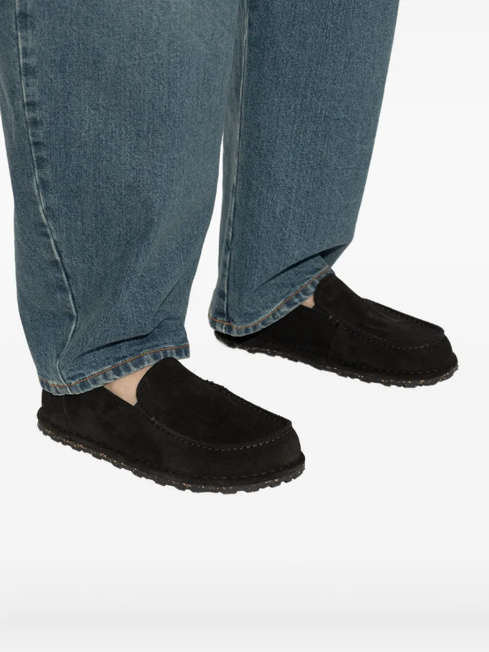 Birkenstock Uti suede loafers Black