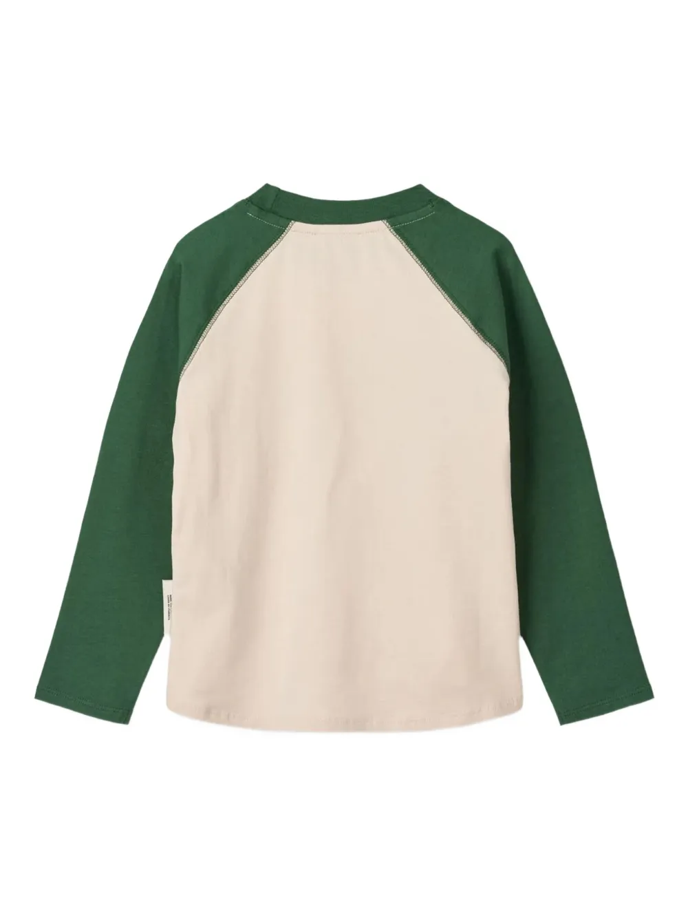 Liewood Raglan top met dinosaurusprint Beige