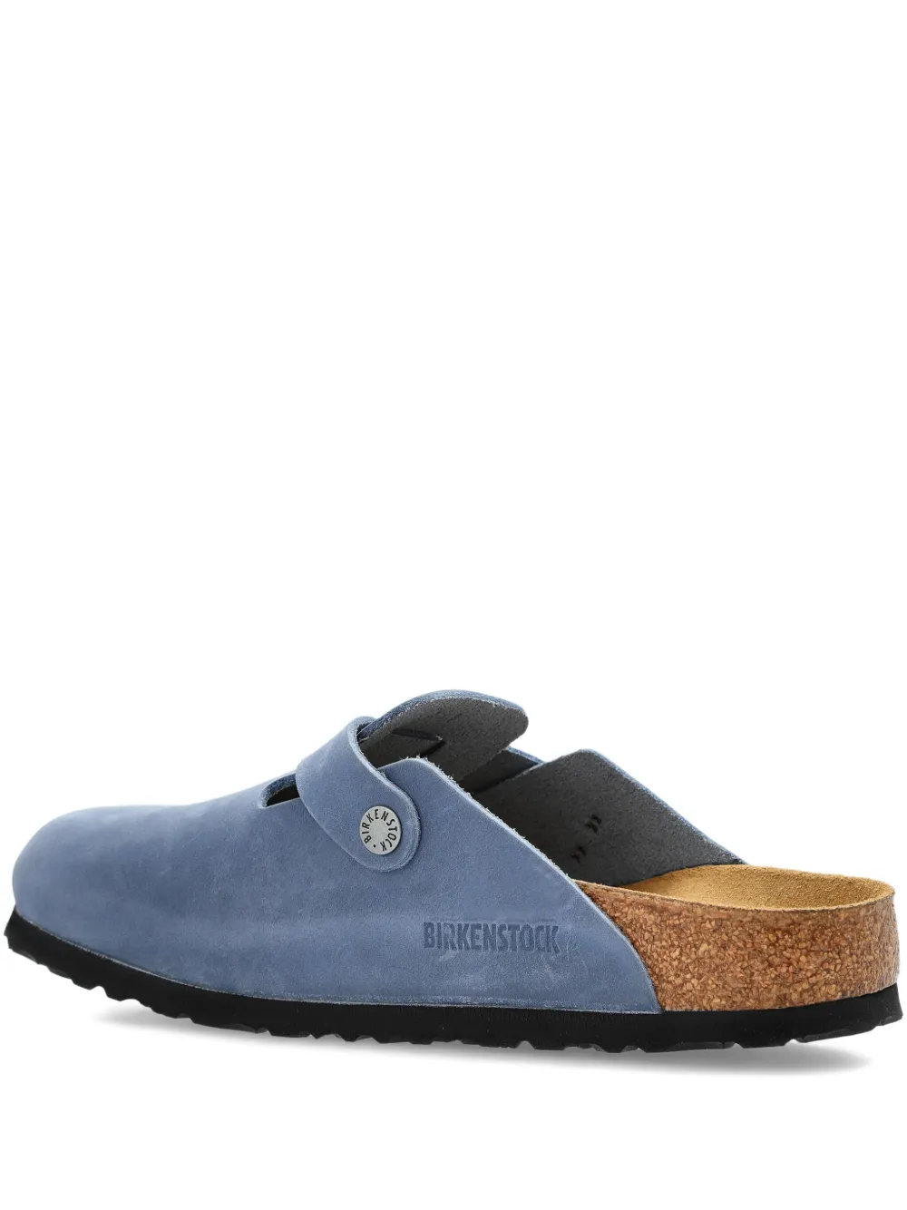 Birkenstock buckle leather sandals Blue