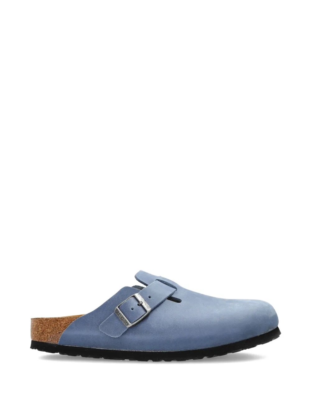 Birkenstock buckle leather sandals Blue
