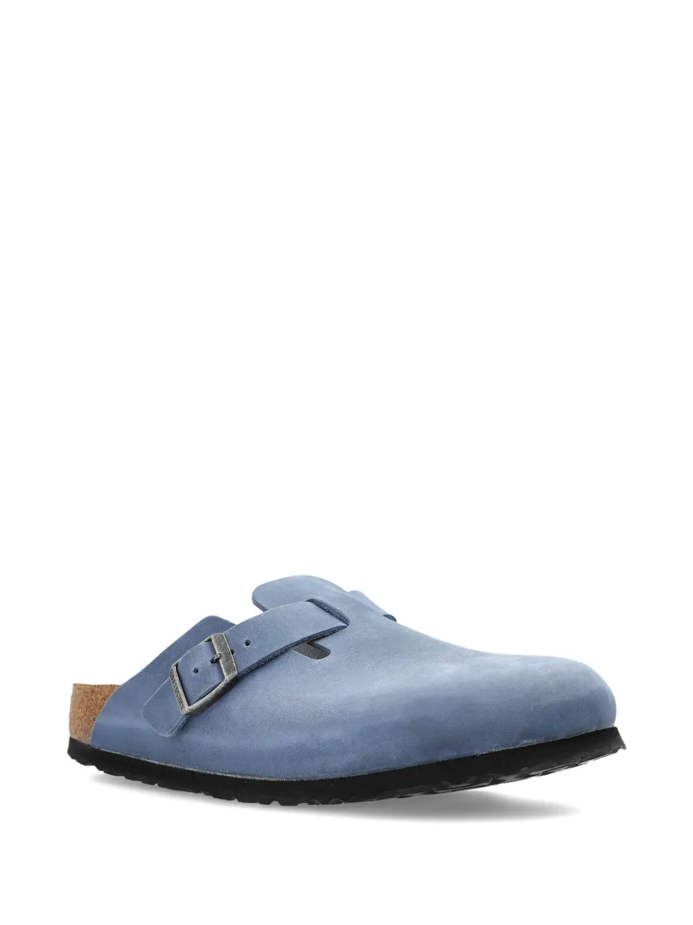 Birkenstock buckle leather sandals Blue