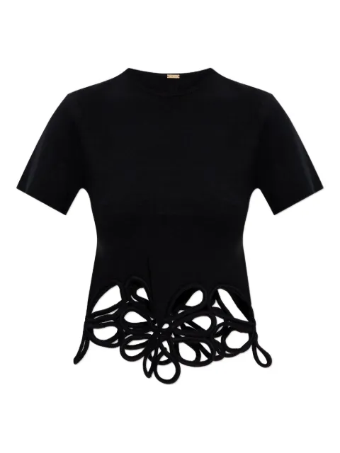 Cult Gaia flower-cutout T-shirt