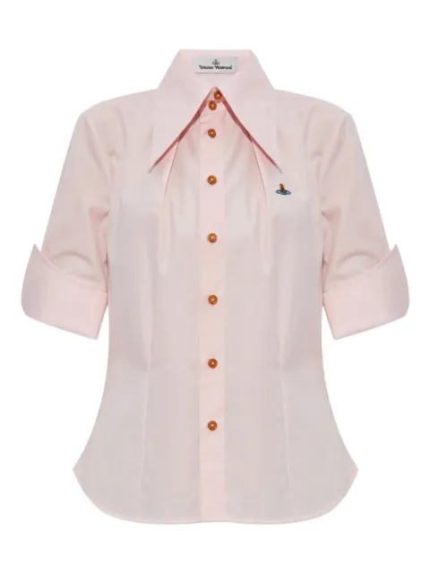 Vivienne Westwood Camisa com aplicação Orb