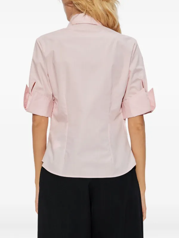 Vivienne Westwood Orb-embellished button-down Shirt Pink FARFETCH SG