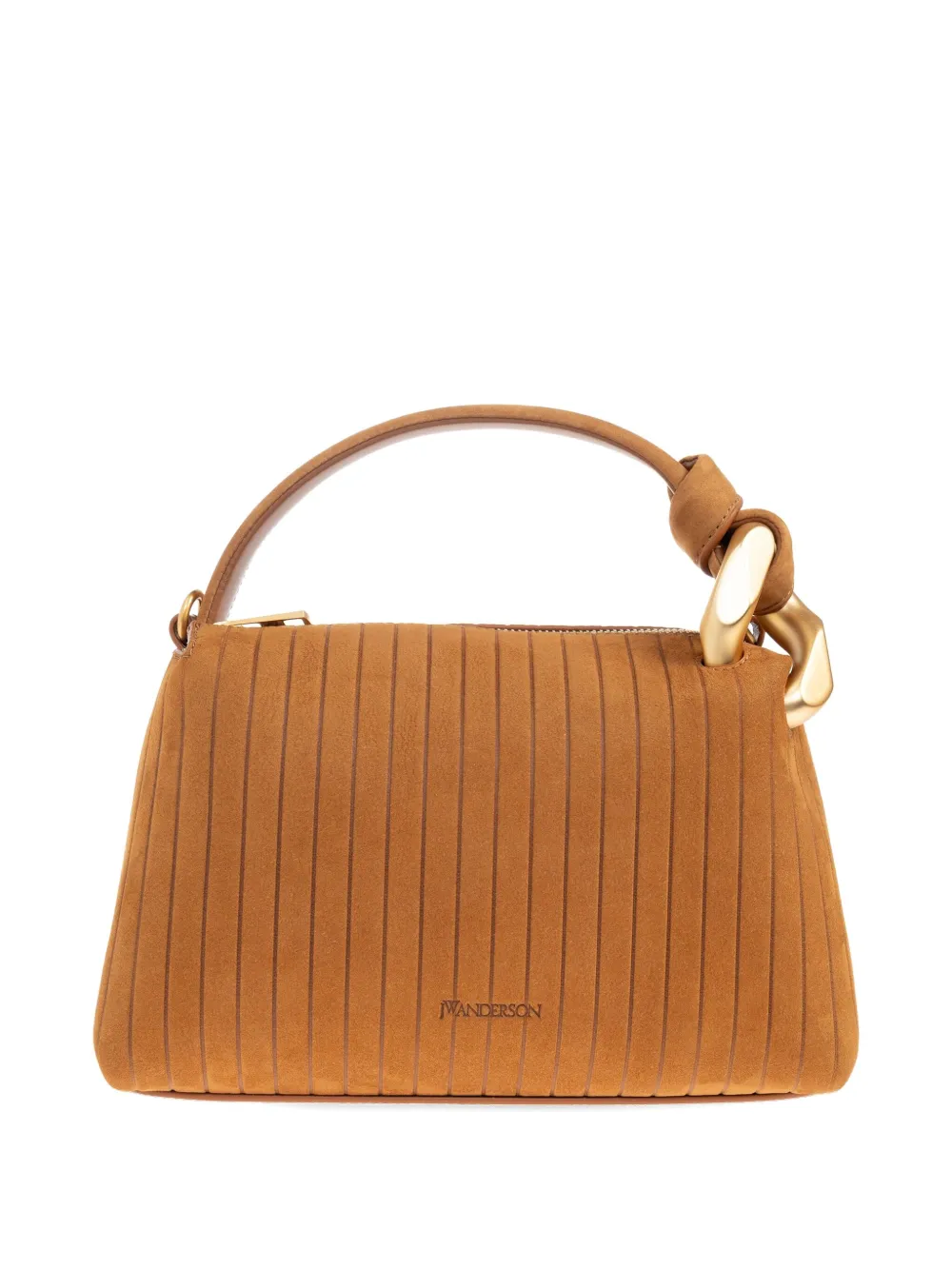 JW Anderson Corner kleine shopper met geknoopt handvat Bruin
