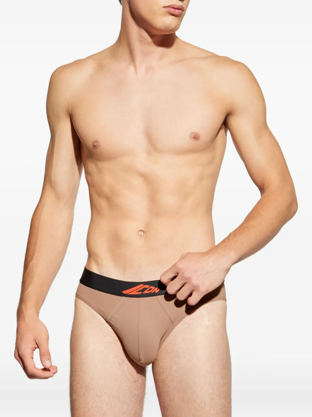 DSQUARED2 Slip met logoband Bruin