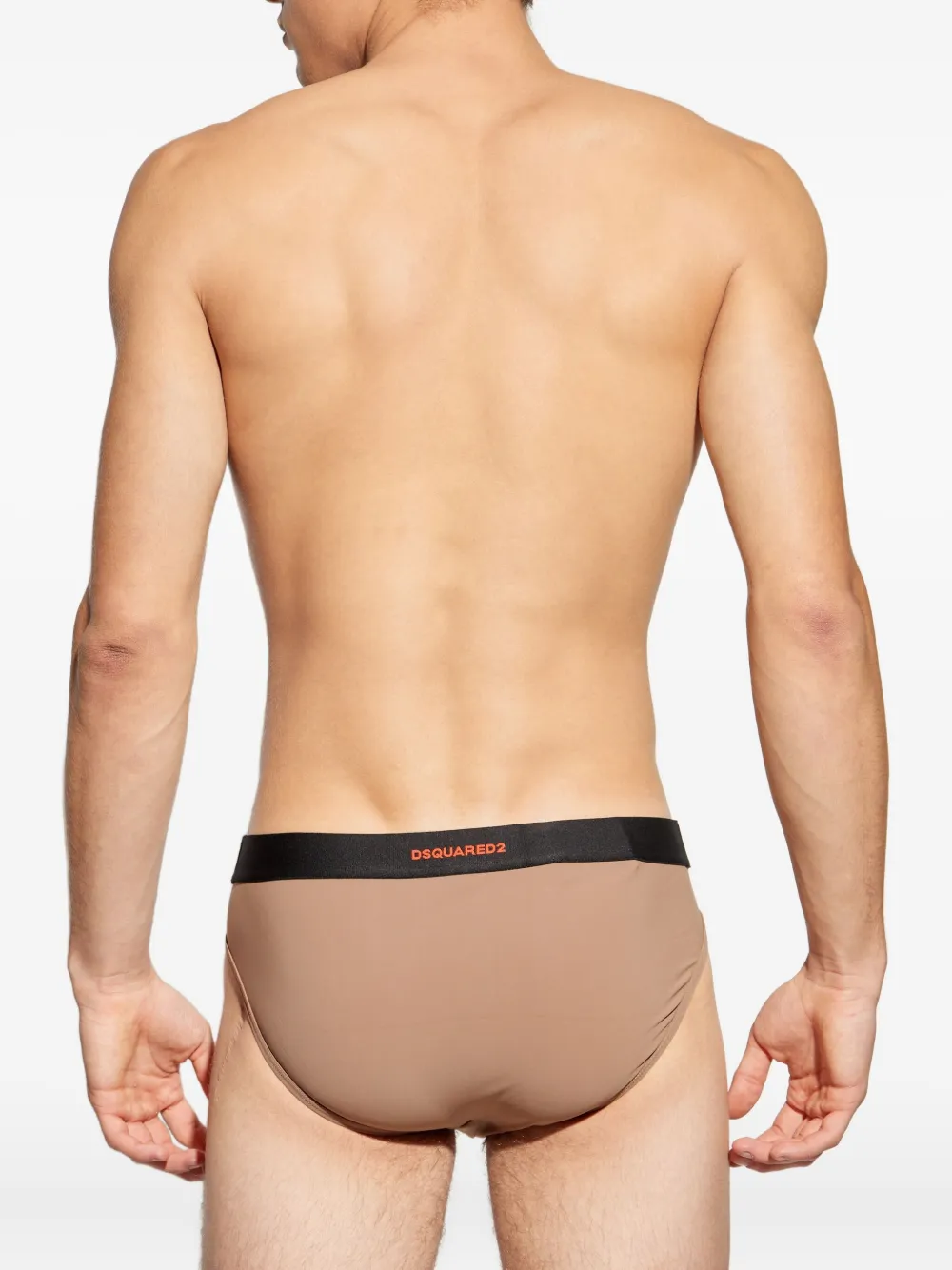DSQUARED2 Slip met logoband Bruin