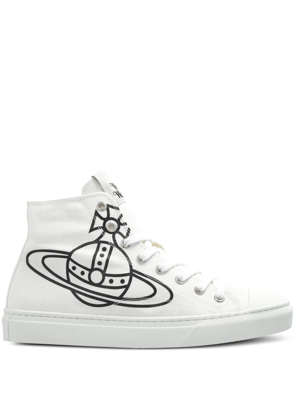 Vivienne Westwood orb-logo high-top pumps White