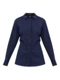 Cult Gaia open-back shirt - Blue
