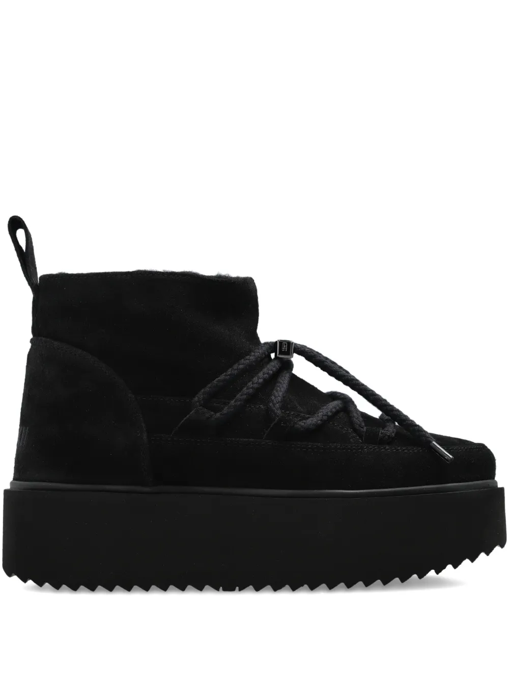 Inuikii suede boots Black