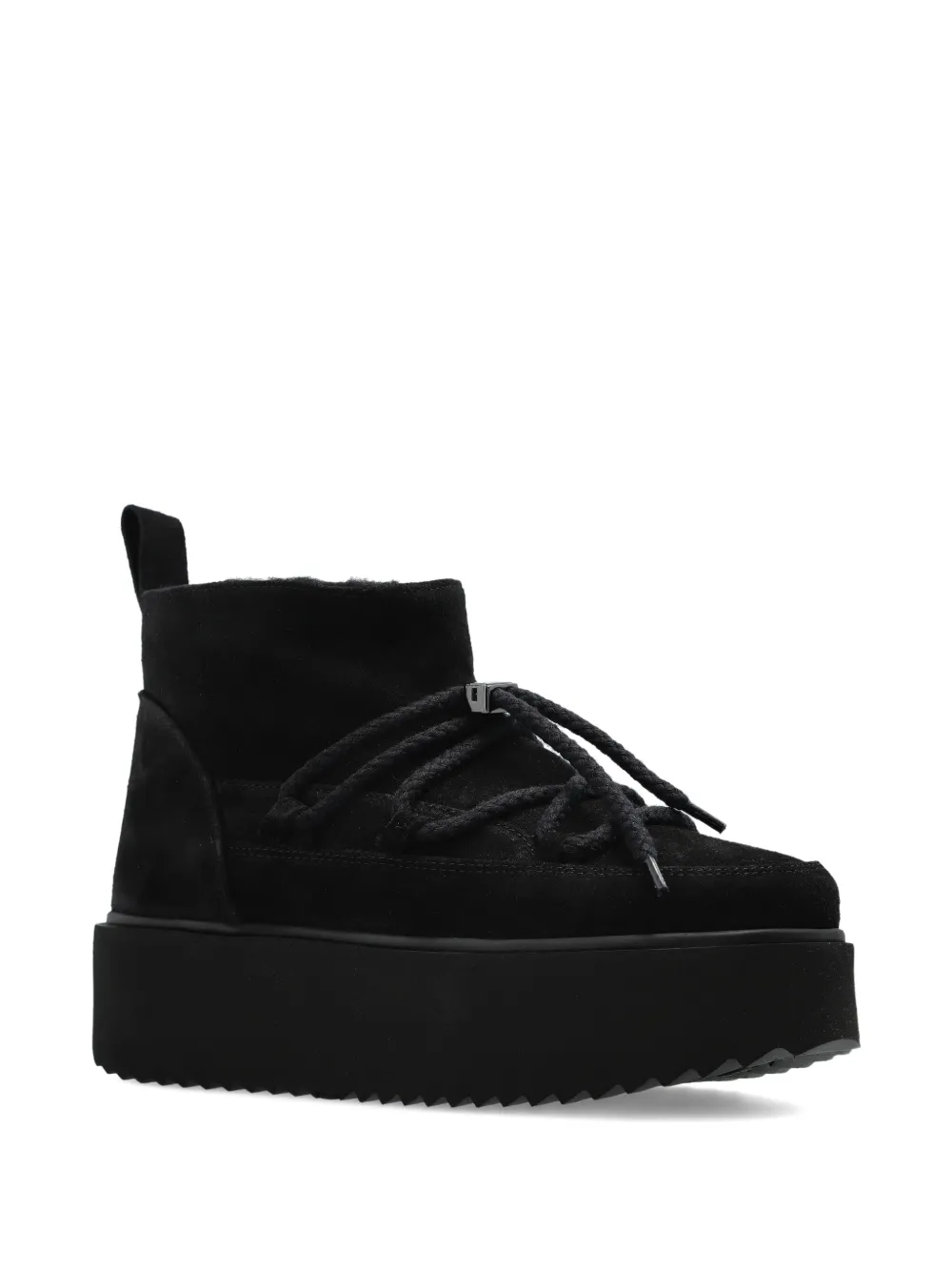 Inuikii suede boots Black