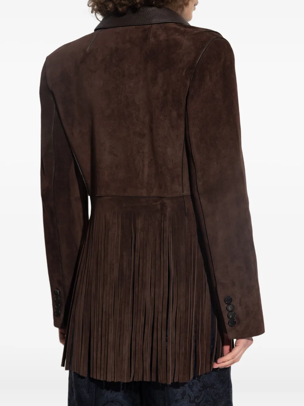 ETRO Jack met franje detail Bruin