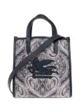 ETRO small Love Trotter paisley-pattern tote bag - Blue