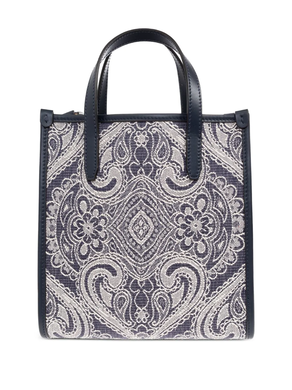 ETRO small Love Trotter paisley-pattern tote bag Blauw