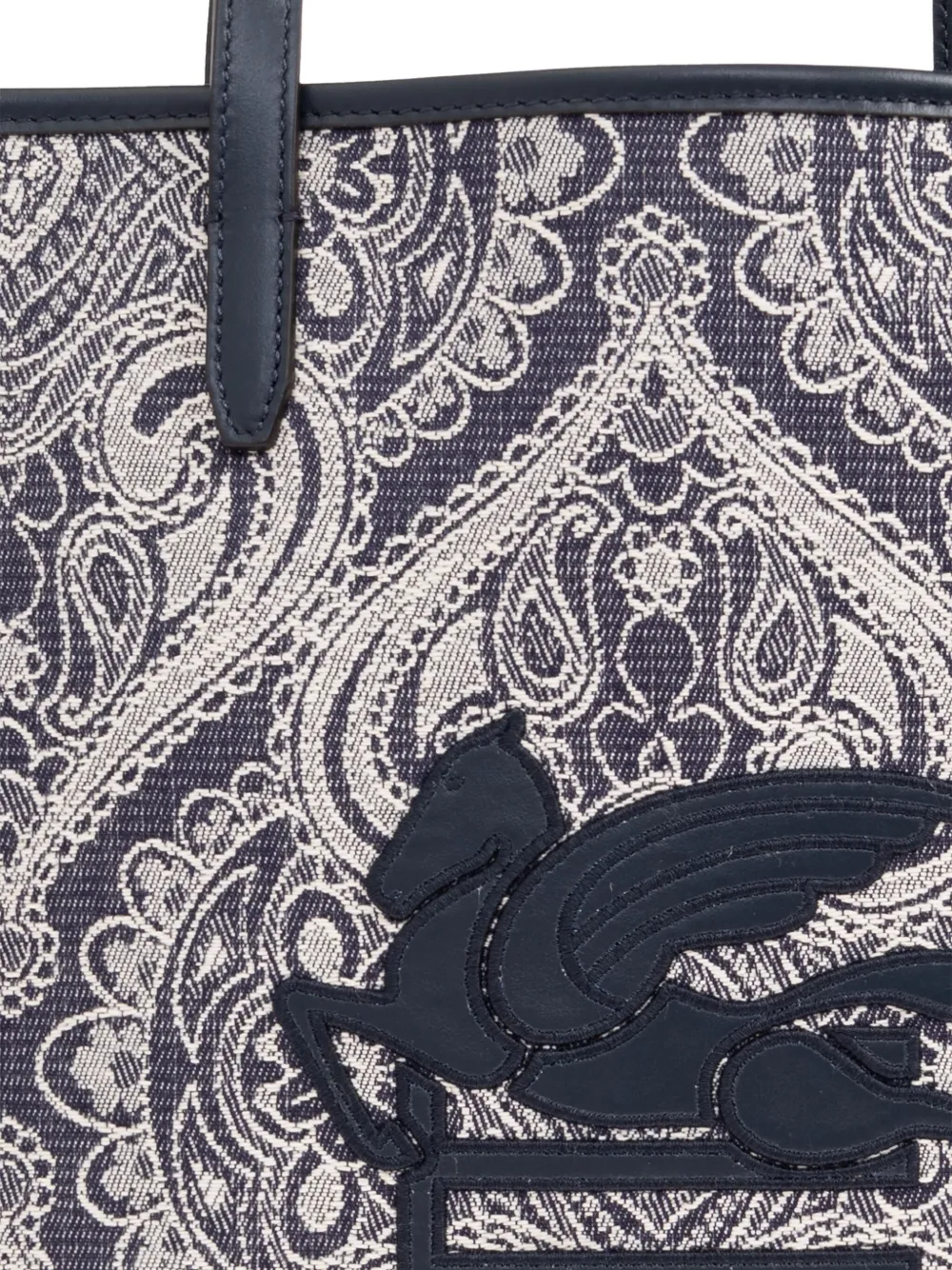 ETRO medium Love Trotter paisley-pattern tote bag Blauw