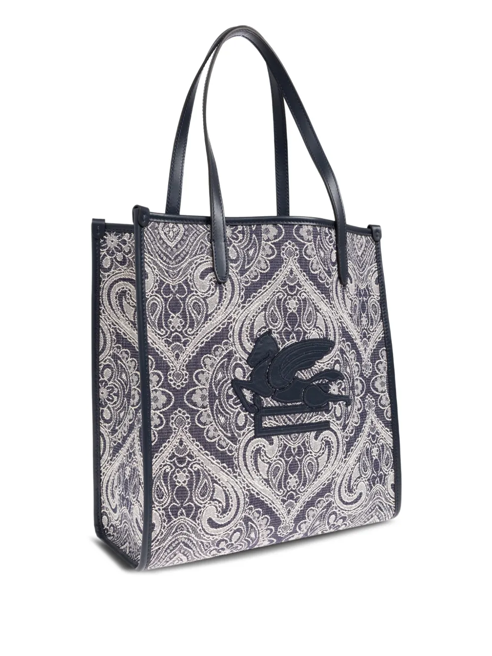 ETRO medium Love Trotter paisley-pattern tote bag Blauw