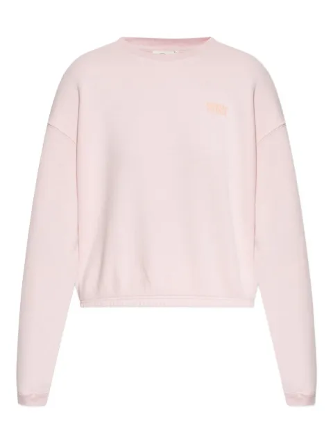 American Vintage logo-embroidered cotton sweatshirt