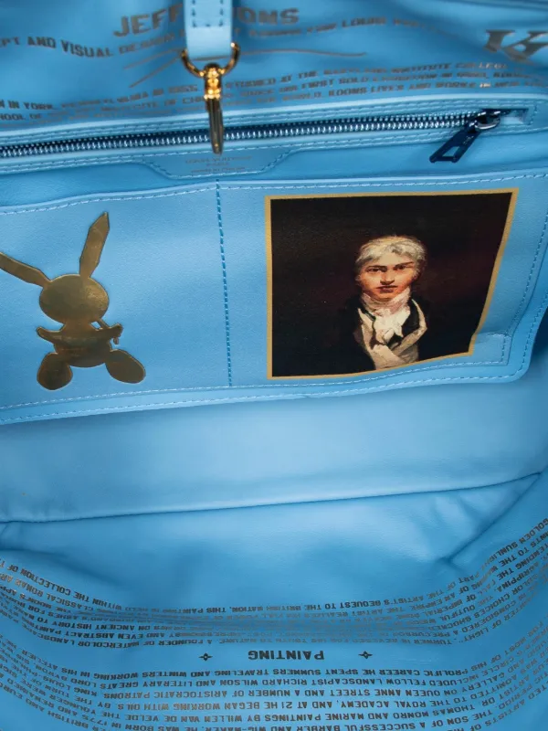 Louis Vuitton Pre-Owned Neverfull MM Jeff Koons Turner Painting