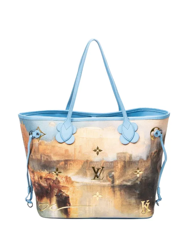 Louis Vuitton Pre-Owned Neverfull MM Jeff Koons Turner Painting