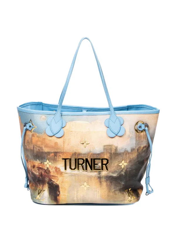 Louis Vuitton Pre-Owned Neverfull MM Jeff Koons Turner Painting