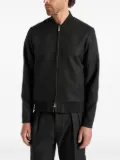 Manière De Voir Sami tailored bomber jacket - Black