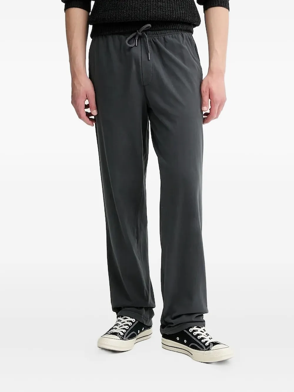 American Vintage drawstring track pants Grijs