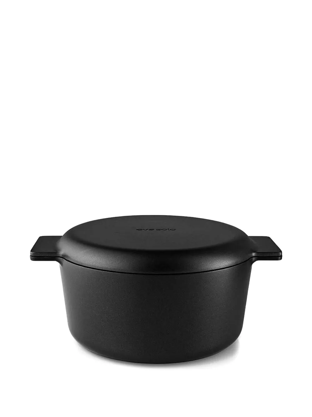 Eva Solo Nordic Two Handles Pot (4.5l) In Black
