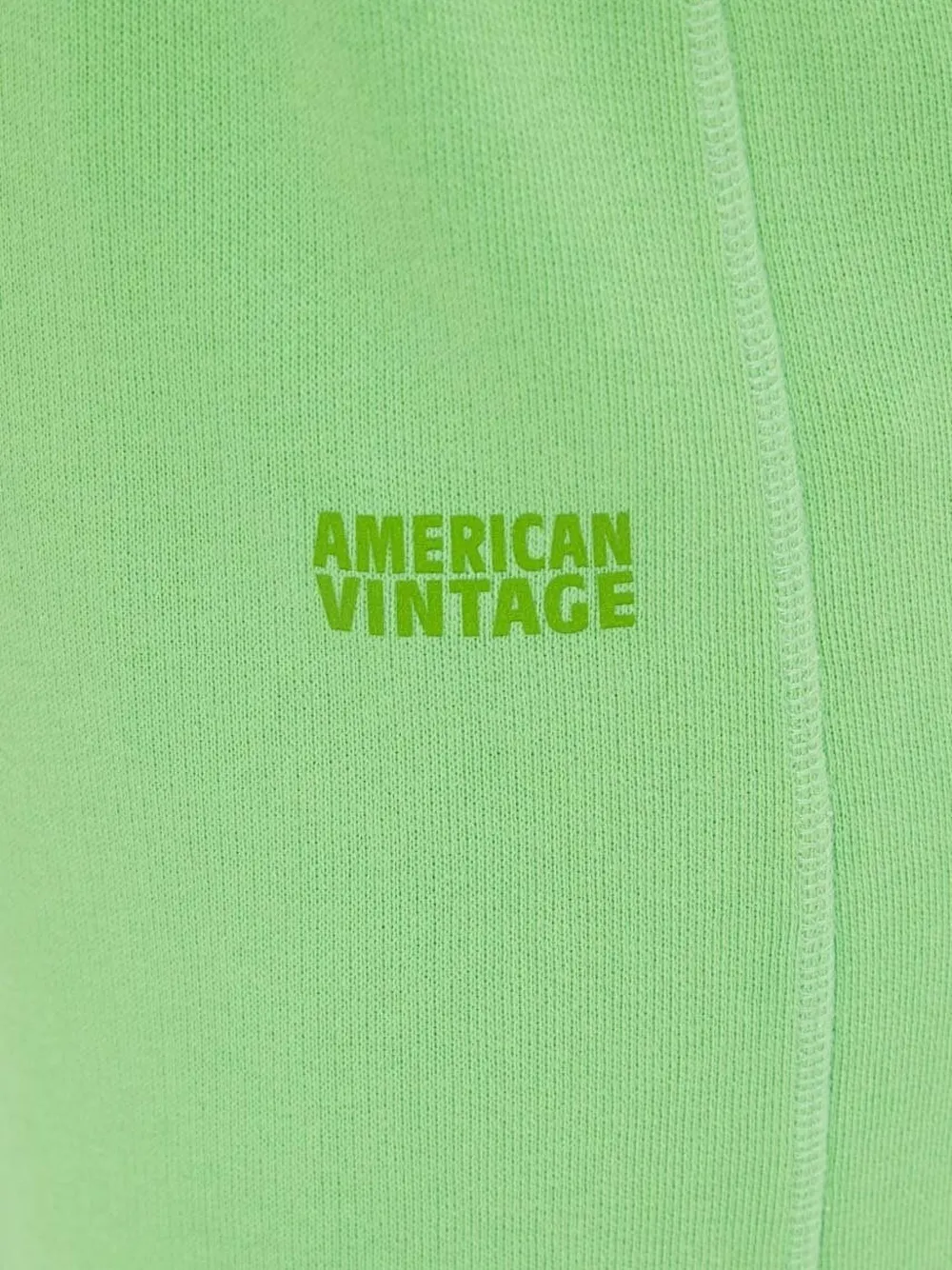 American Vintage Trainingsbroek met trekkoordtaille Groen