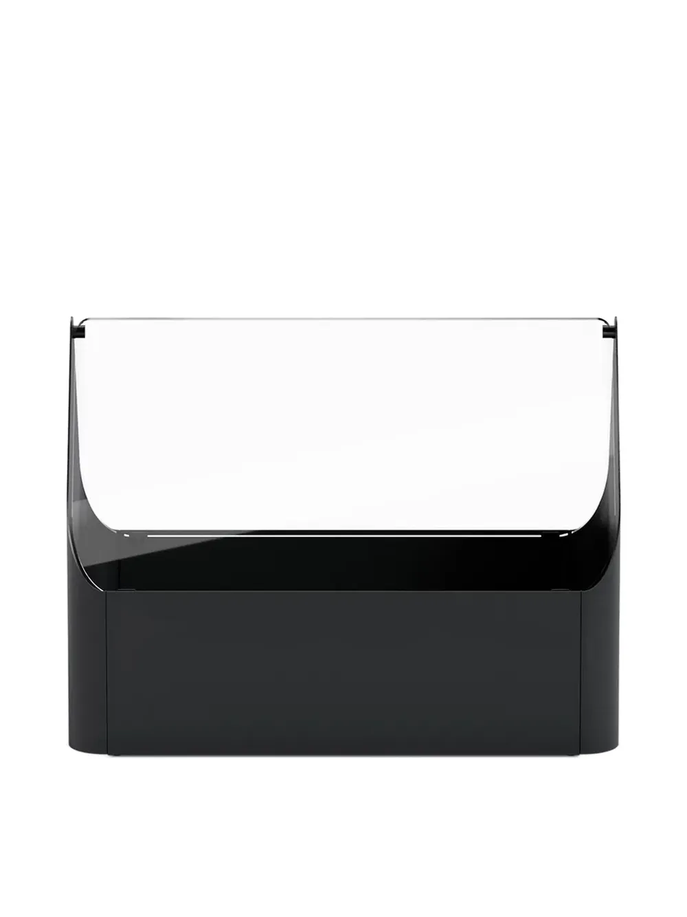 EVA SOLO Simply Grow glass-top planter | Black | Image 1