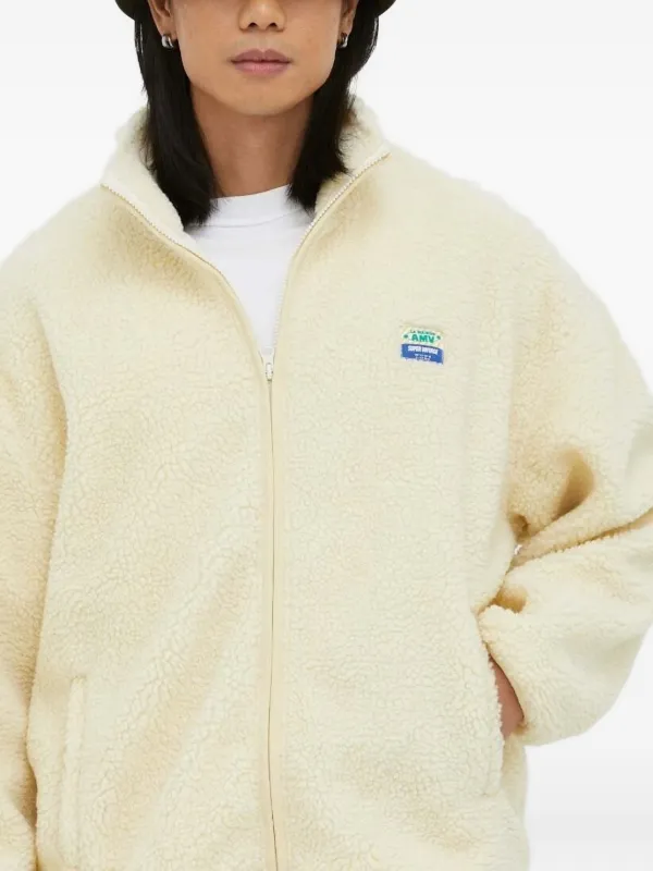 American Vintage Fleece zip-up Jacket | Neutrals | FARFETCH