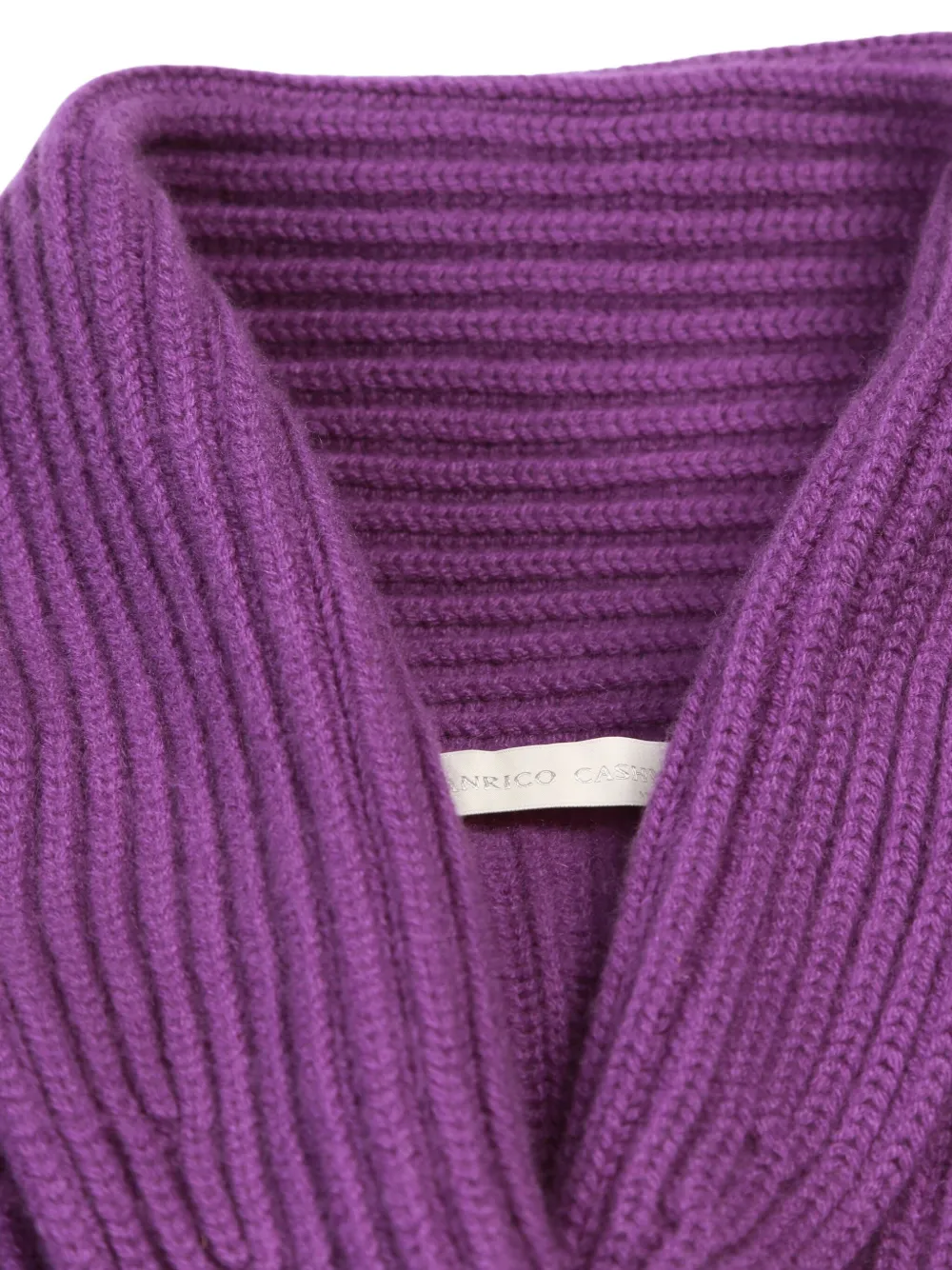 MANRICO CASHMERE ribbed cashmere cardigan | Cardigans | Image 2